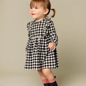 4/$25 NWT!! Baby Girl Buffalo Check Gingham Dress - Multiple Sizes Available